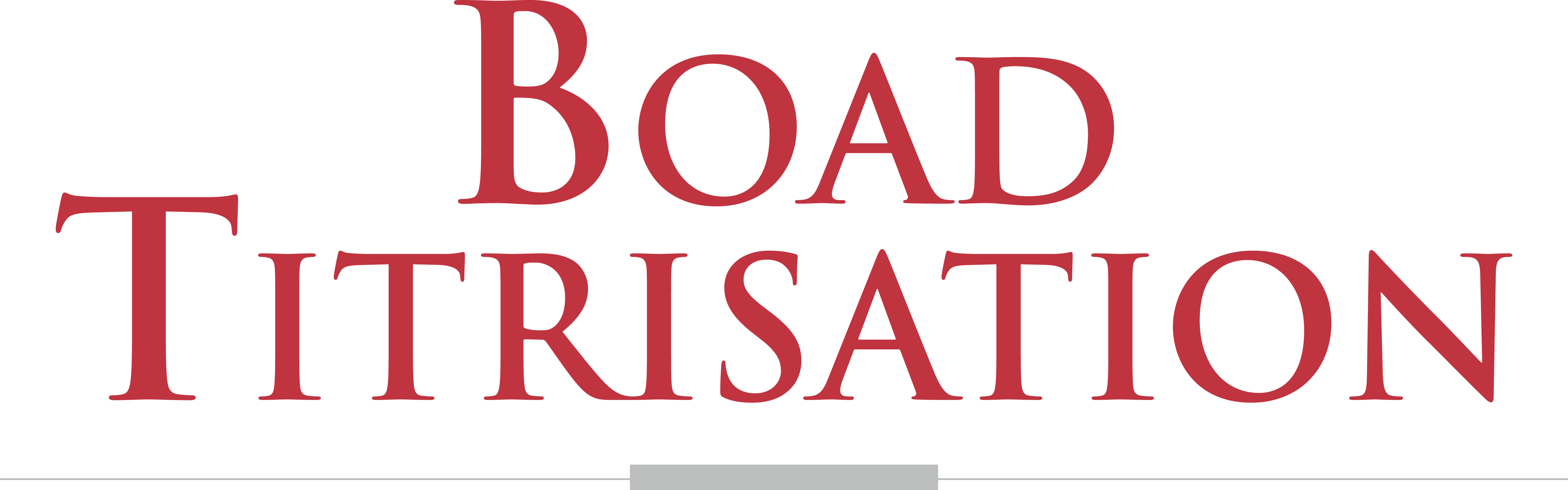 BOAD TITRISATION